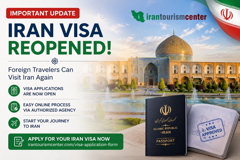 Iran visa reopened